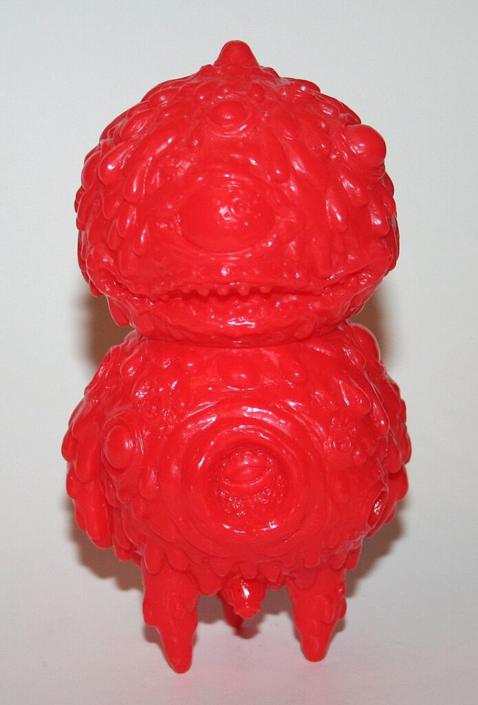 Kaiju Tan Red Unpainted Mimi Monster