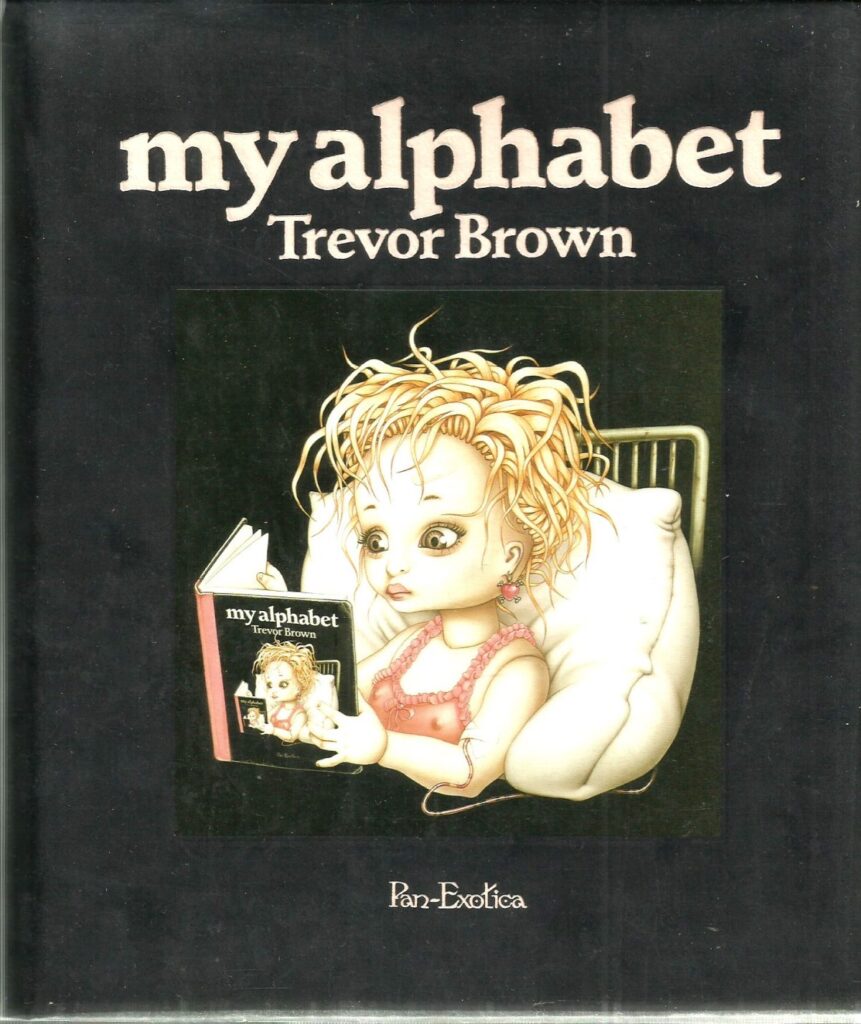 My Alphabet HC Black Velvet Trevor Brown