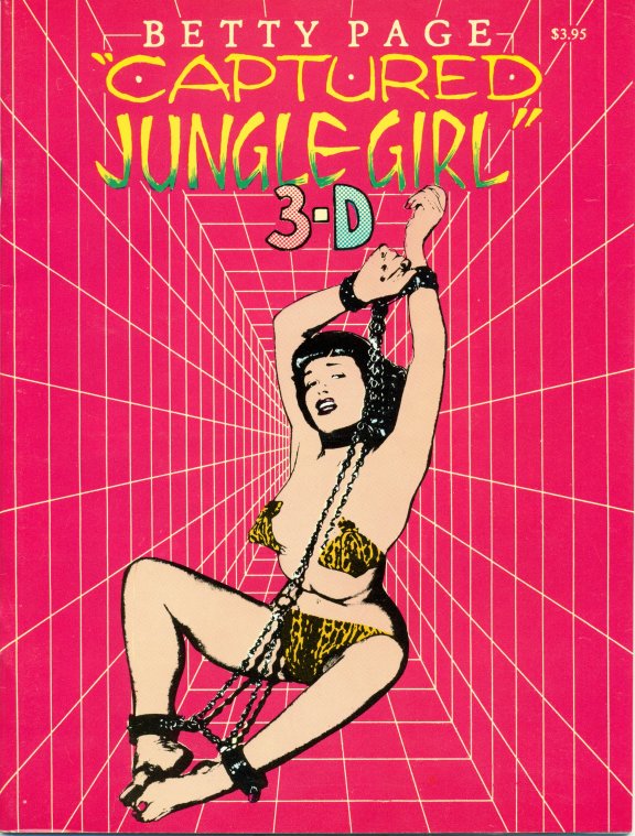 Betty Page Captured Jungle Girl 3D Comic
