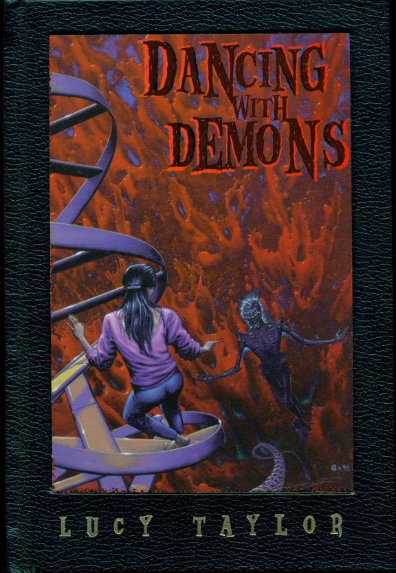 Dancing With Demons HC Signed Lettered Lucy Taylor