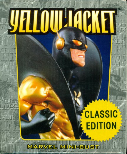 Yellowjacket Classic Bust MIB Randy Bowen
