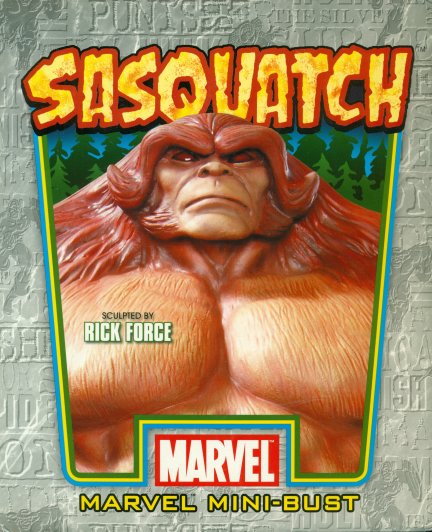 Sasquatch Bust MIB Randy Bowen