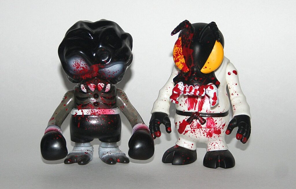 Secret Base Bloody Fight Skullbrain and Skullbee