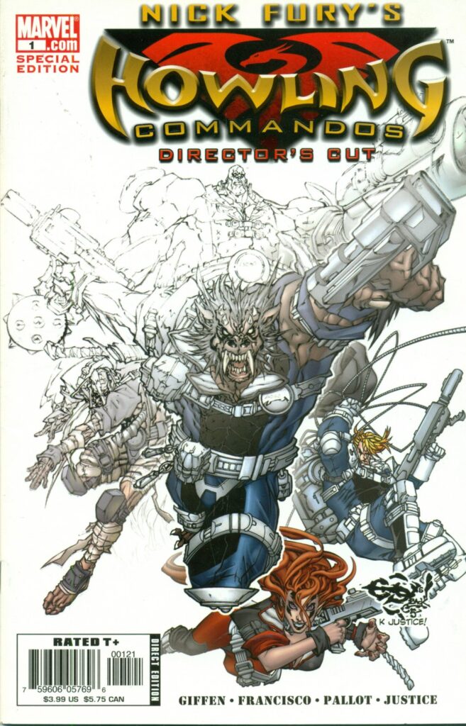 Nick Fury's Howling Commandos Director's Cut #1