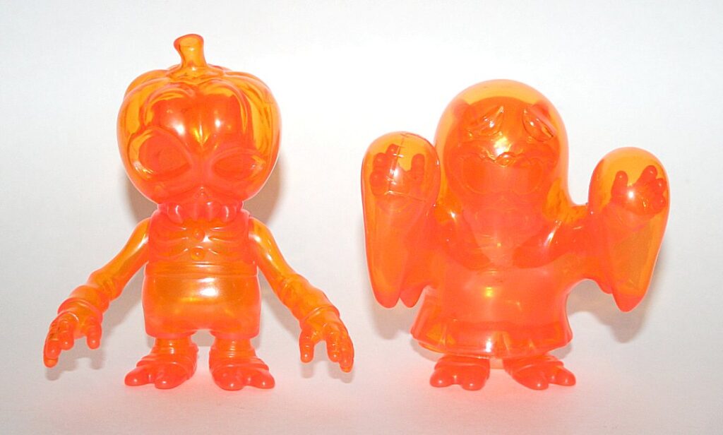 Secret Base 2006 Halloween Pumpkin Brain & Obake Ghost