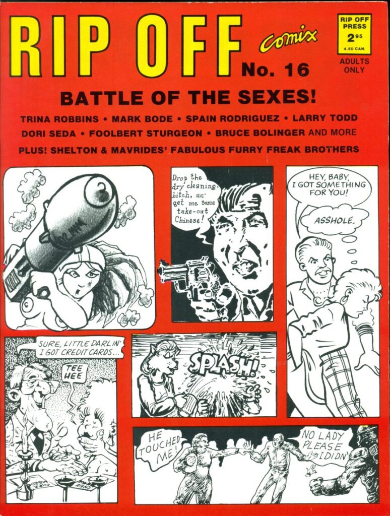 Rip Off Comix #16 Mark Bode Gilbert Shelton Freak Bros