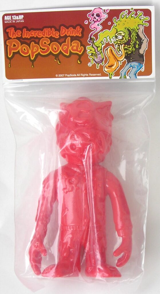 Pop Soda x Real Head Unpainted Red Ekitai Chojin