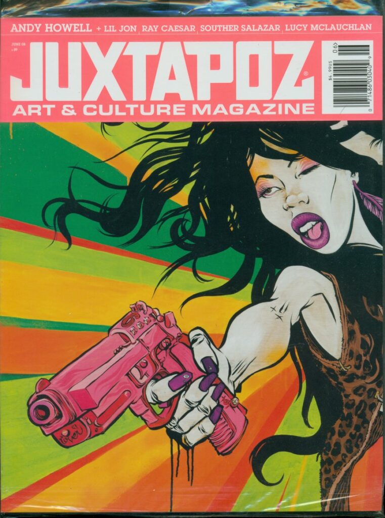 Juztapoz Magazine #89 June 2008