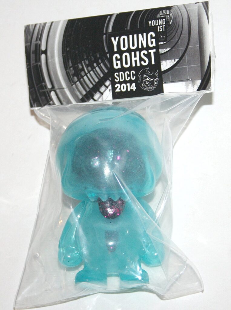 Ferg x GS 2014 SDCC Blue and GID Marbled Young Gohst