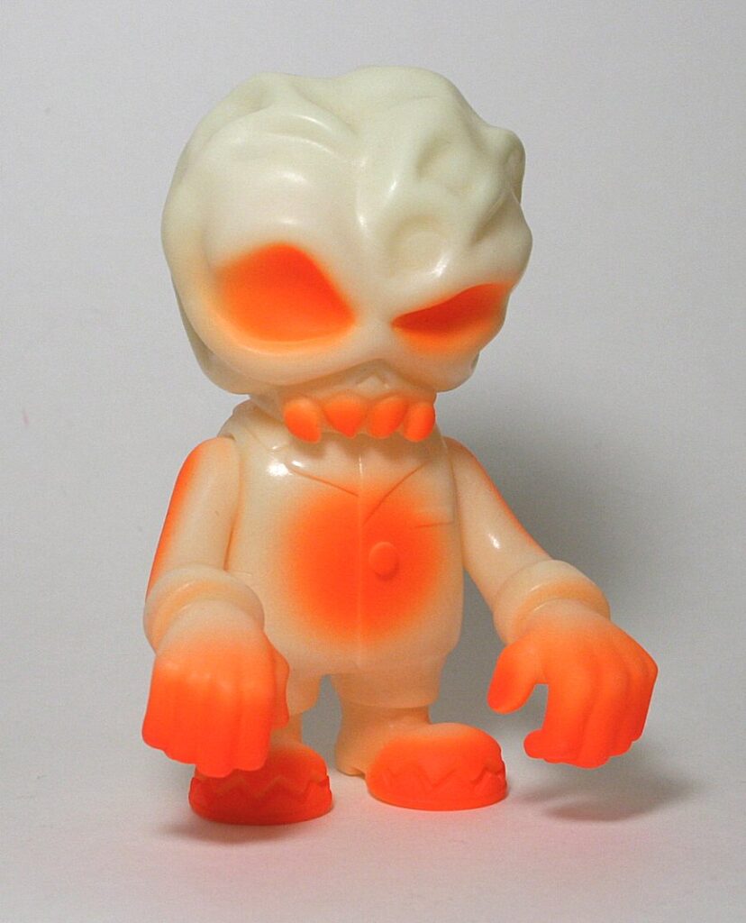 Secret Base x Super7 GID Orange FrankenBrain