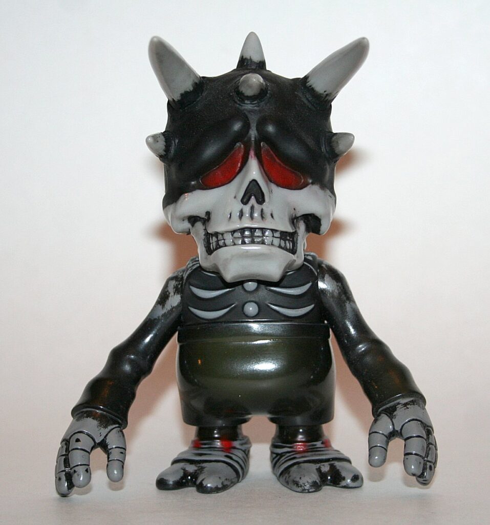 Secret Base Black on Black Skull(-)Brain DBM Mask
