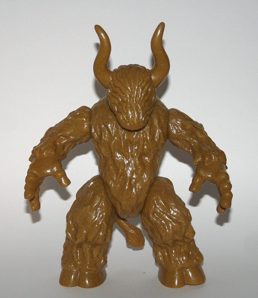 Target Earth Unpainted Gold Lame Faceless Bull