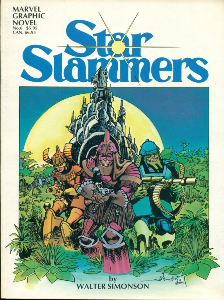 Star Slammers Marvel Graphic Novel #6