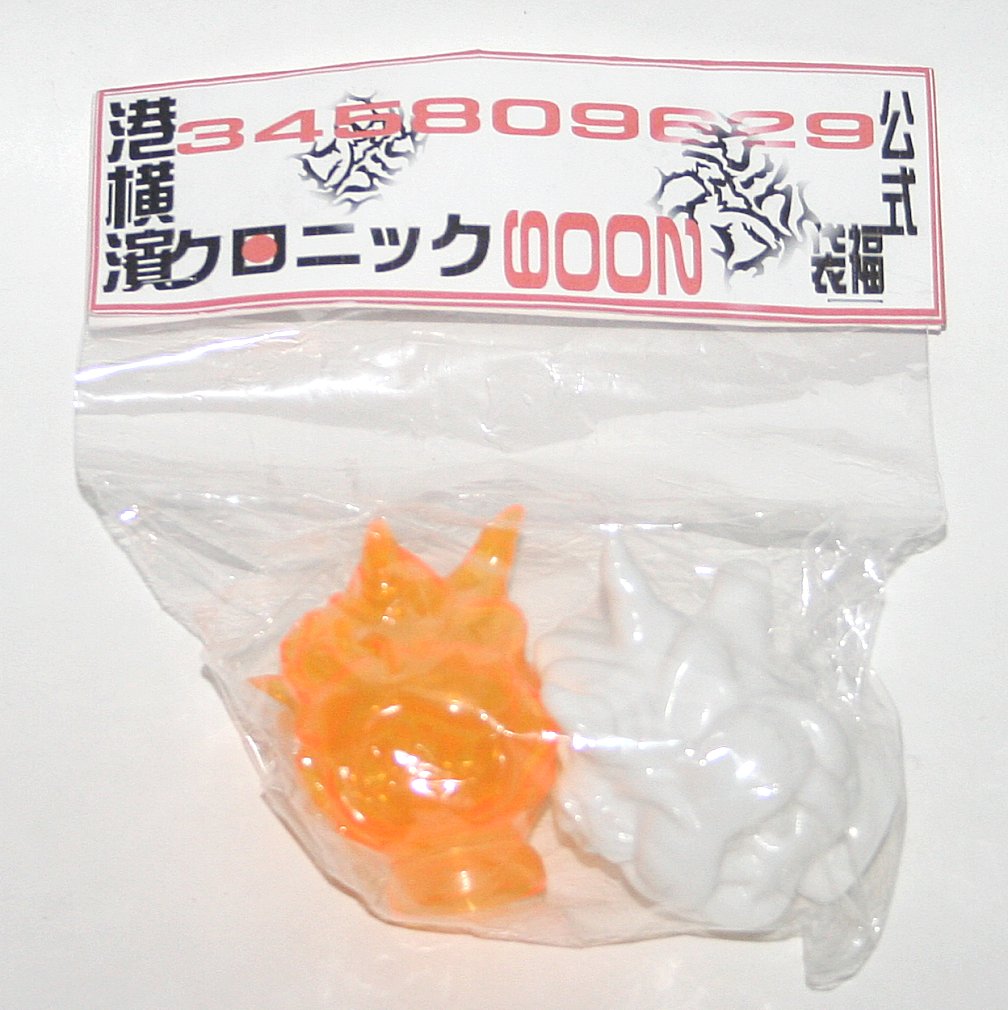 Cronic Set White and Orange Bakurasu Heads