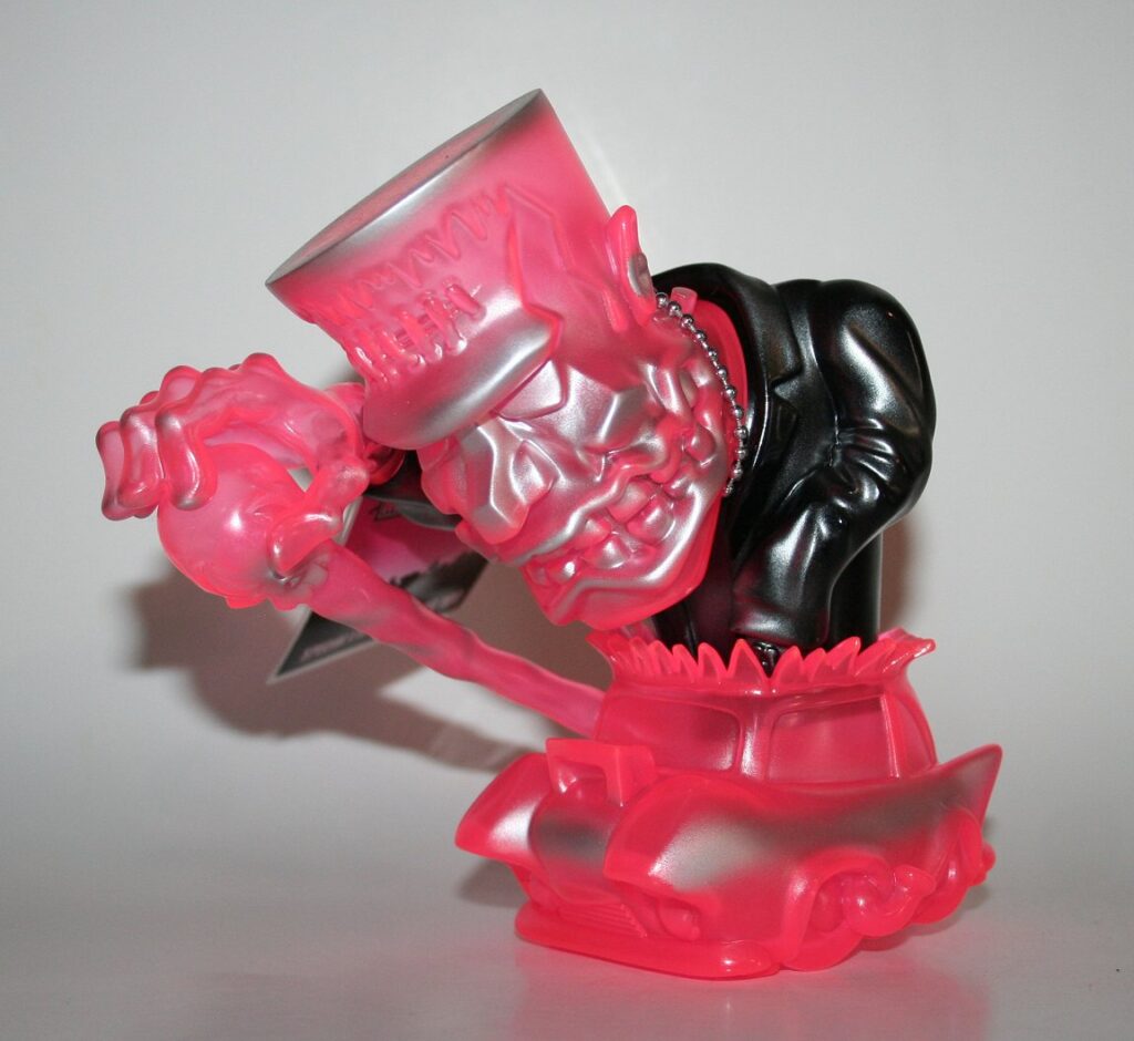 Mad Toyz Clear Pink Mad Frankie