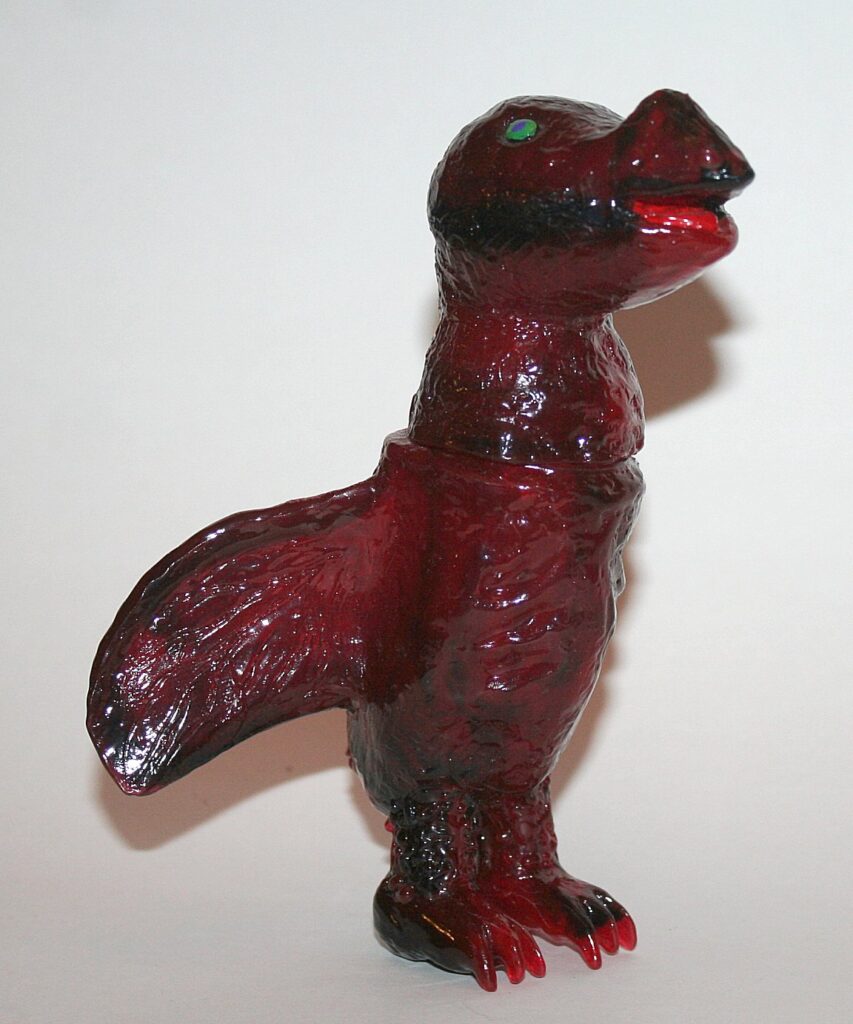 Grumble Toys Black & Red Marbled Ilith