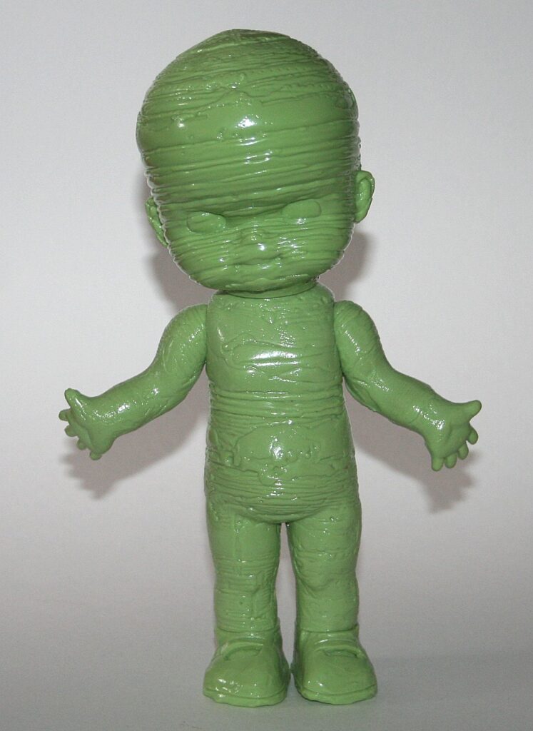 Grody Shogun Unpainted Green Miki