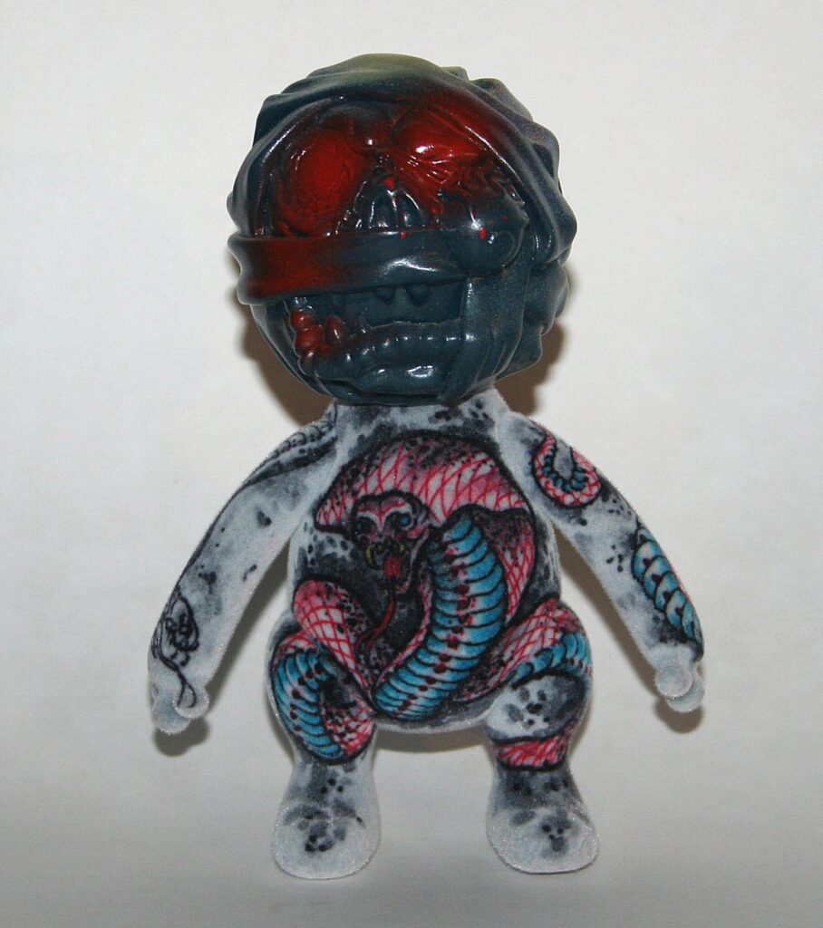 Secret Base x Three Tides Color Snake Obake Dog