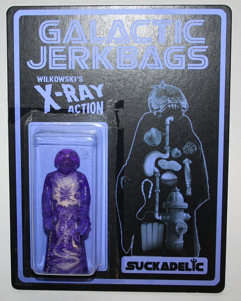 Suckadelic x Scott Wilkowski Galactic Jerkbags Resin with X-Ray Action