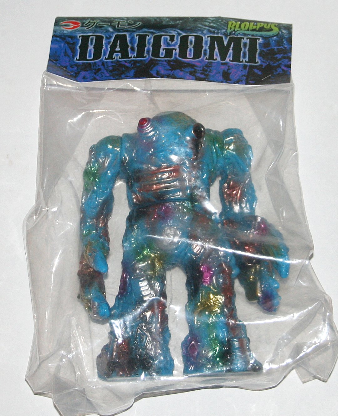 Blobpus Guumon Daigomi One Off Custom Kaiju Sofubi Vinyl