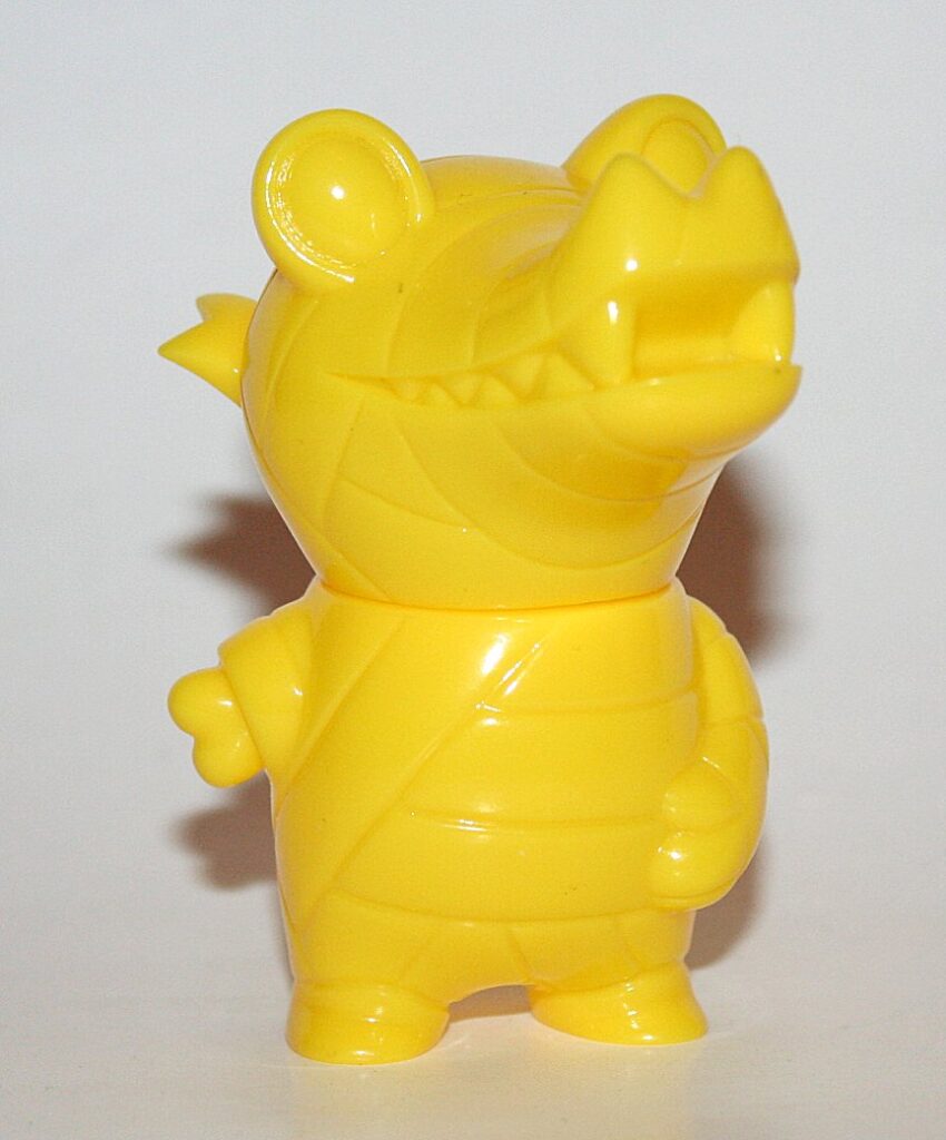 Super7 Yellow Unpainted Pocket Mummy Gator