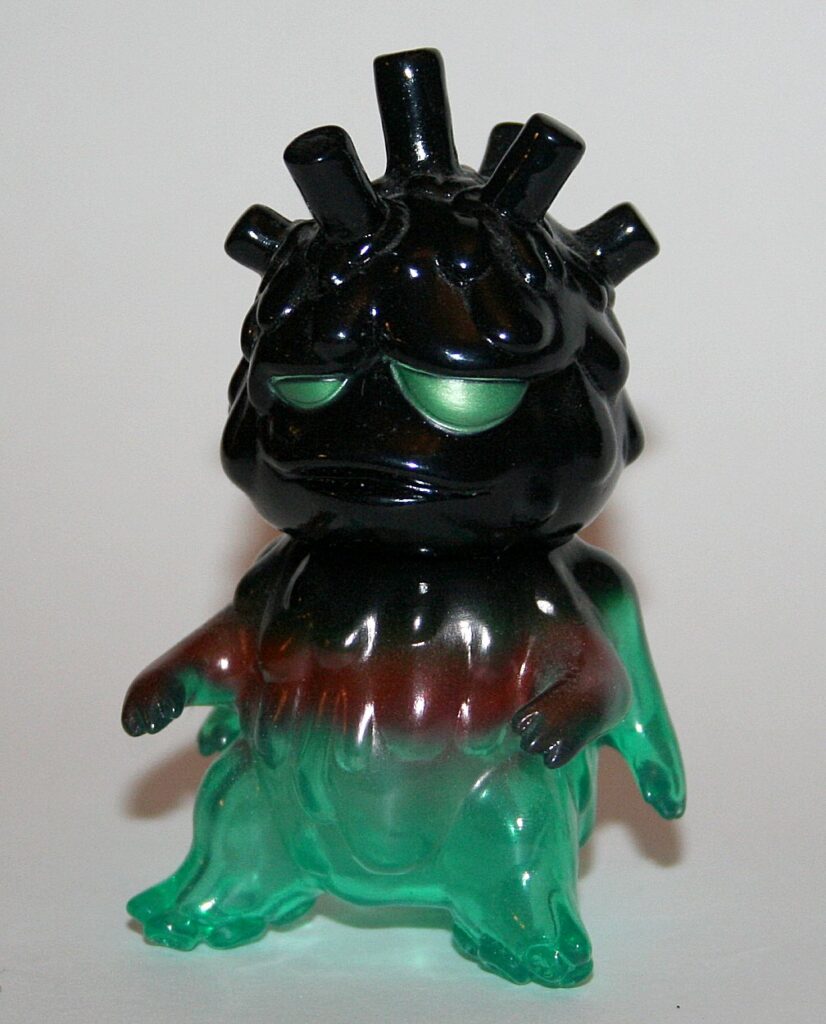 Killer J Clear Green and Black Smoking Star
