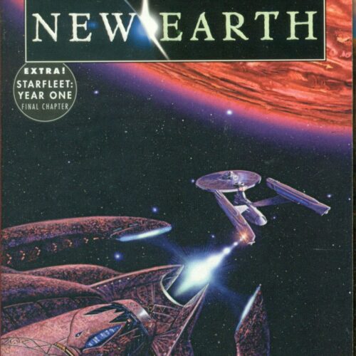 Star Trek New Earth The Flaming Arrow PB Kathy Oltion