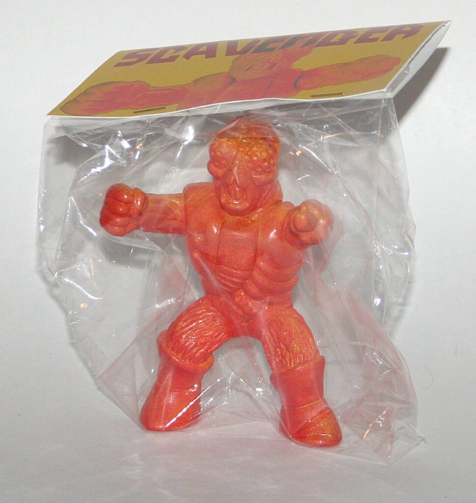 A Colorful Monster Scavenger Red Hot