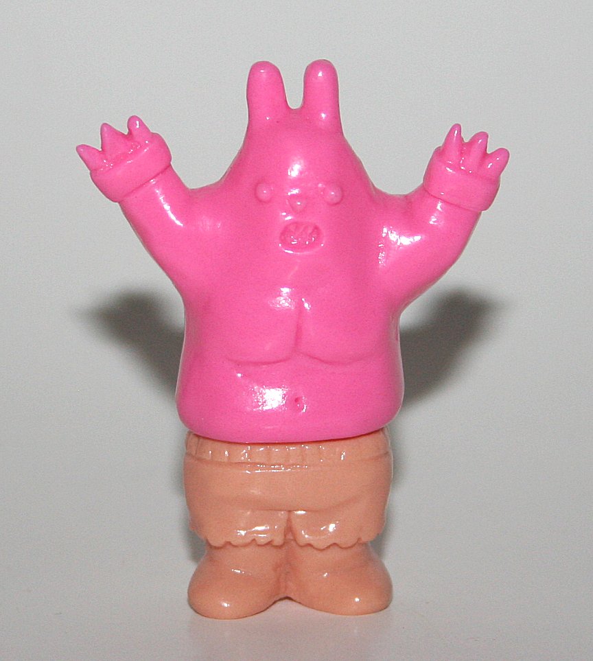 Rampage Toys Micro Pink & Flesh Bunny Bear Fighter