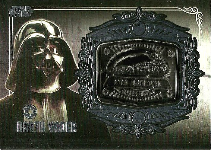 Star Wars Galactic Files Series 2 Darth Vader Star Destroyer MD-23