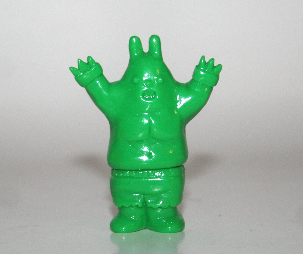Rampage Toys Micro Green Bunny Bear Fighter