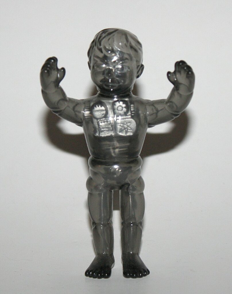Charactics Clear Black Mini Takara Henshin Cyborg