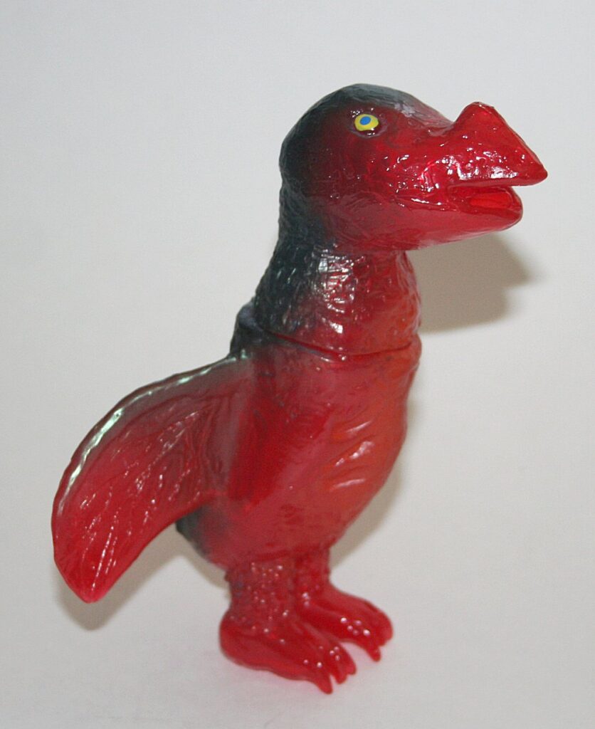 Grumble Toy Black on Clear Red Ilith