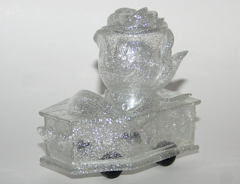 Super7 Unpainted Rose Vampire Casket Cruiser