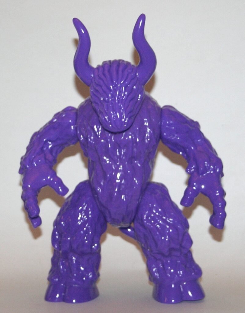 Target Earth Unpainted Purple Faceless Bull