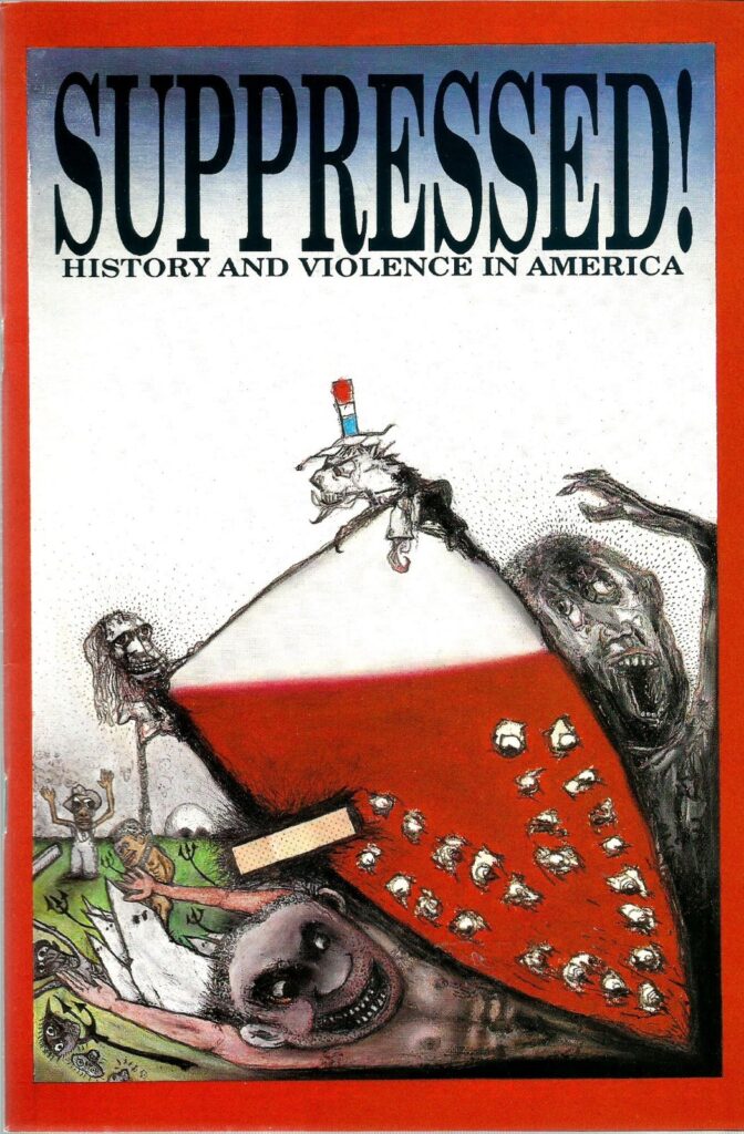 Suppressed History and Violence in America Comic