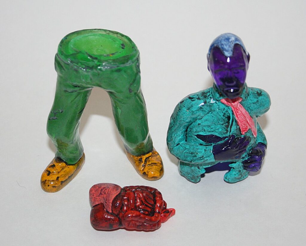 Monstrehero Purple and Green Victim