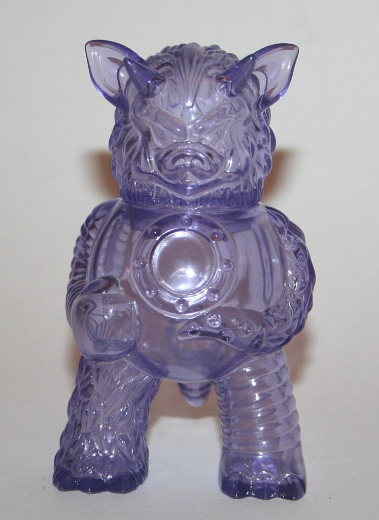 Super7 x Paul Kaiju Clear Purple PartyBall - Loose