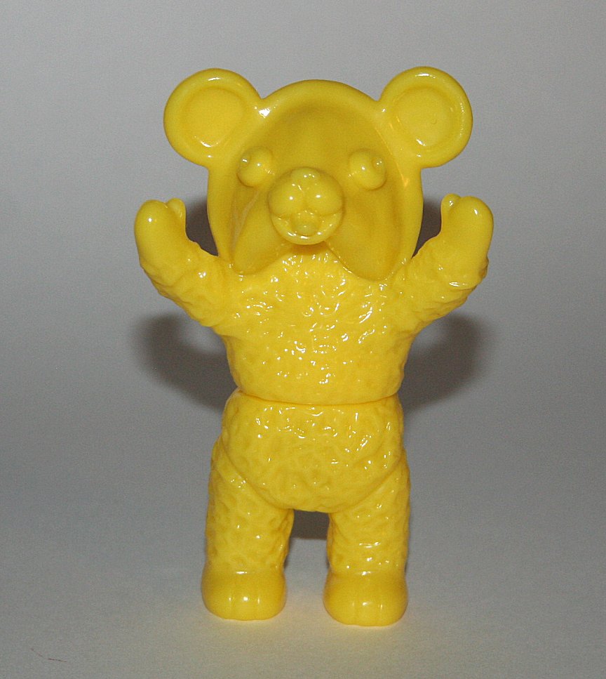 Don't Cry In The Morning Yellow Unpainted FuKu Bear