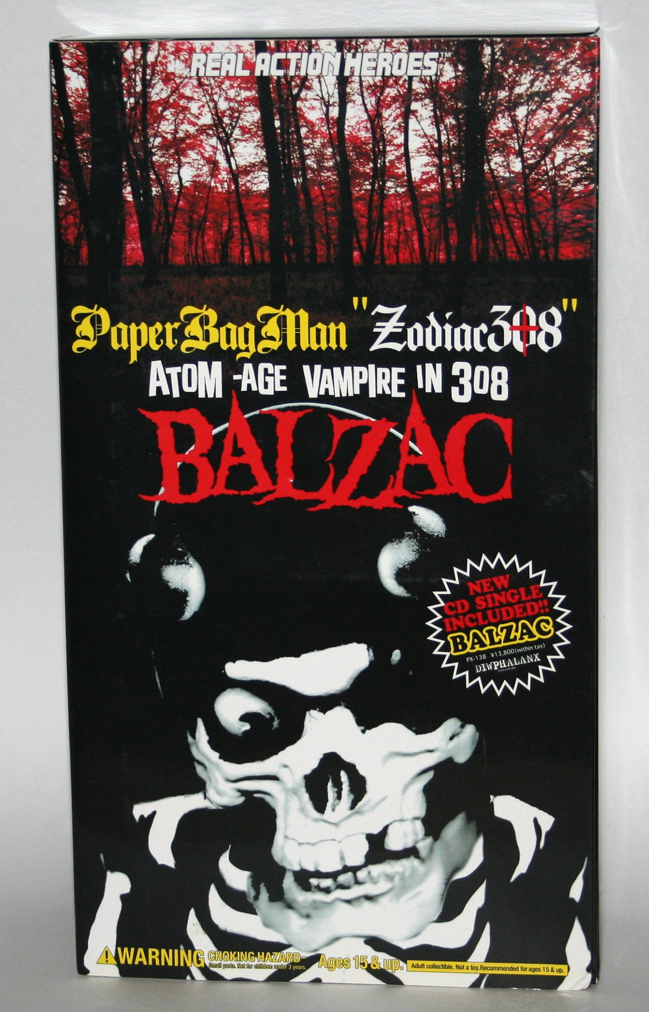 Medicom RAH Paper Bag Man Zodiac 308 Balzac Atom Age Vampire