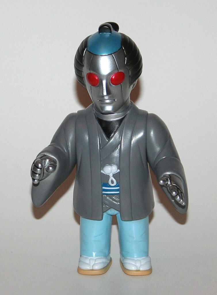Ooedo Robots Samurai Doll Grey Zenigata