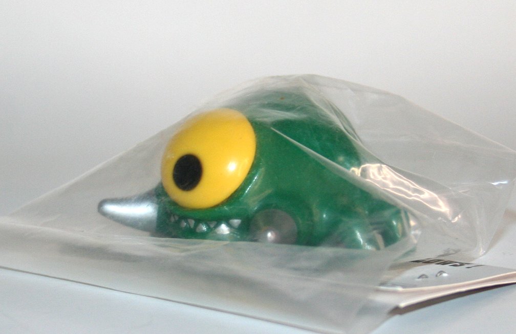 Rumble Monsters Green Pharaohs Baby Sofubi Figure | Vicious Fun