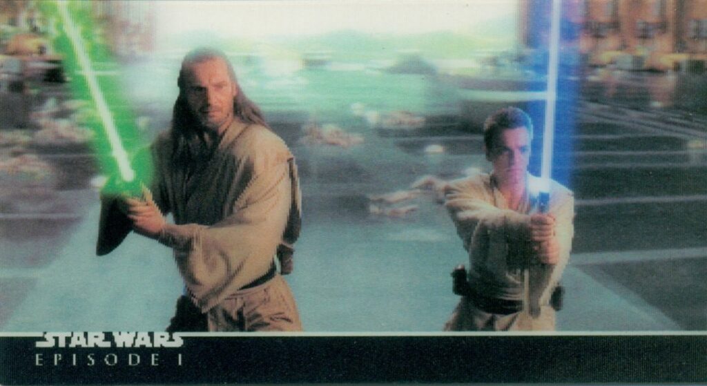 Star Wars Episode 1 3D Promo Card 1