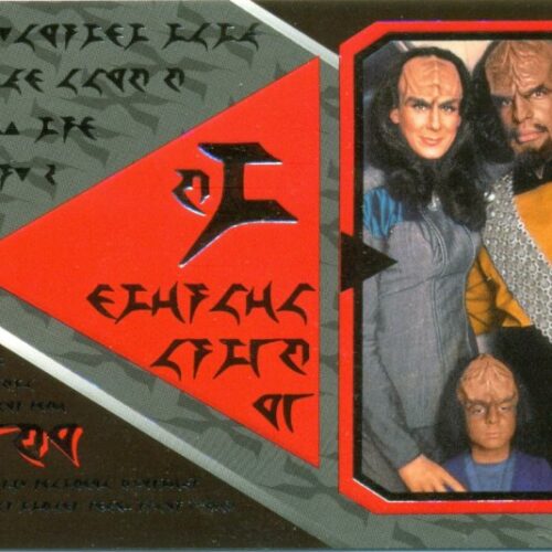 Star Trek TNG Season 3 S13 Klingon Family Values