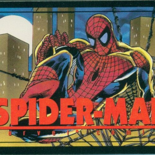 Marvel Crunch 'n Munch Spiderman Card