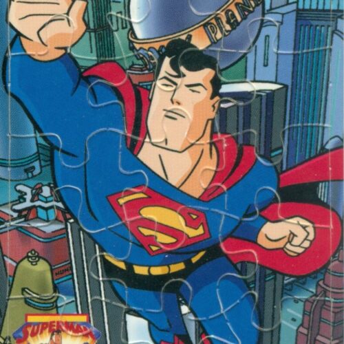 Superman Animated Action Card Pz6