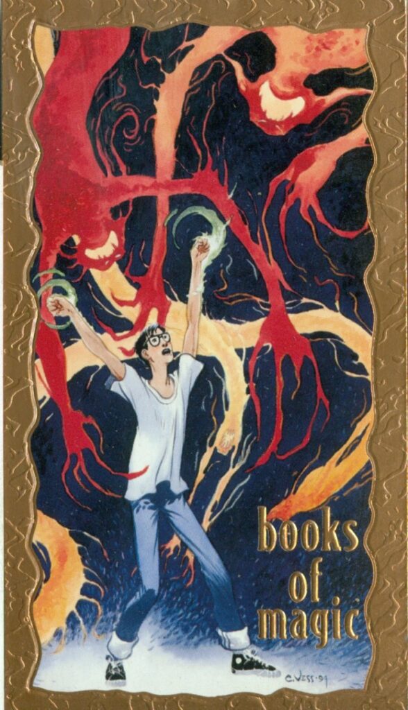 DC Vertigo Foil Card #4 Books of Magic