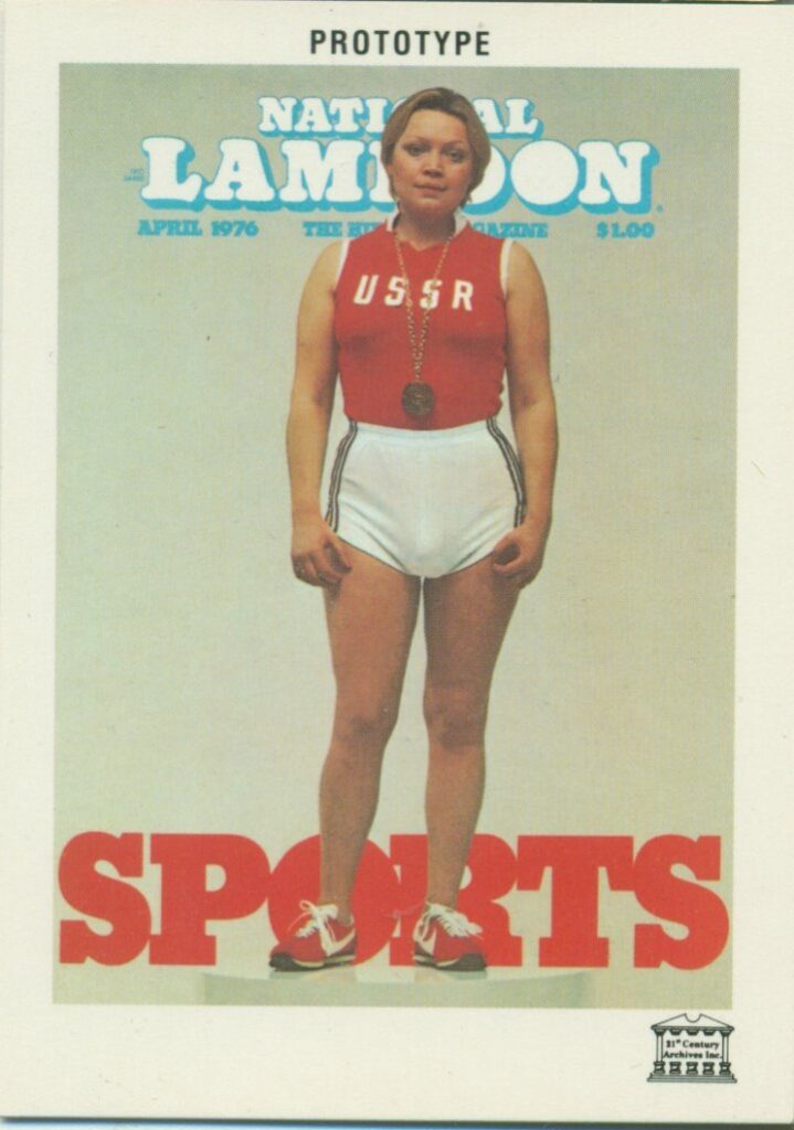 National Lampoon Promo Card USSR