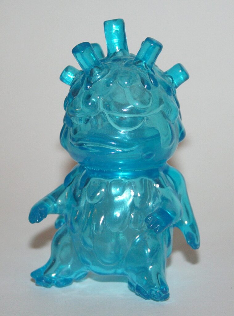 Killer J x Kaiju Taro Exclusive Clear Blue Smoking Star
