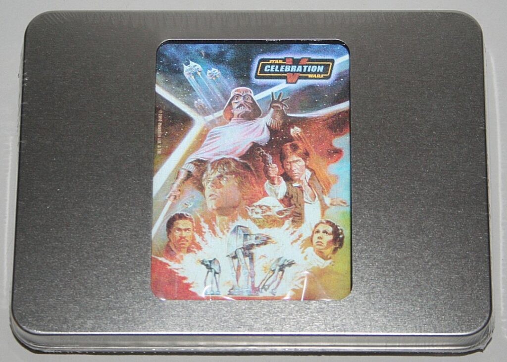 Star Wars Celebration V Deck Cartamundi 3D Lenticular Cards